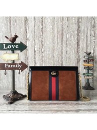 Gucci Ophidia Small Shoulder Bag 503877 Brown HY21250nS91