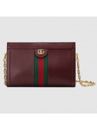 Gucci Ophidia small shoulder bag 503877 Burgundy HY11276xa43