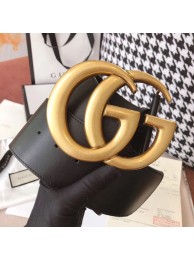 Gucci Original Calf Leather 7CM Belt 68884C Black HY13128sY95