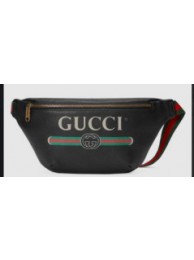 Gucci Original Calfskin Leather Pocket 493869 Black HY26710Wi77