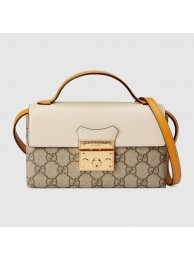 Gucci Padlock mini bag 652683 white HY1575dV68