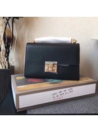 Gucci Padlock Series Shoulder Bag 409486 Black HY2149Oj66
