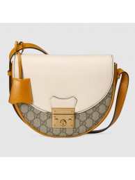Gucci Padlock small shoulder bag 644524 white HY4275vj67