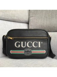 Gucci Print shoulder bag 523589 black HY22908cP15