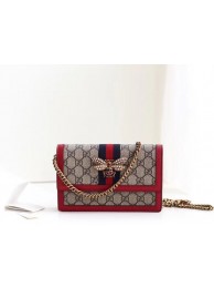 Gucci Queen Margaret GG mini bag 476079 red HY3618Nw52