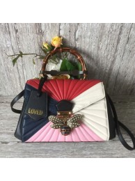 Gucci Queen Margaret Quilted Leather Top Handle Bag A476531 HY25980Wi77