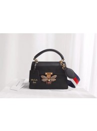 Gucci Queen Margaret small top handle bag 476541 Black HY13773Xw85