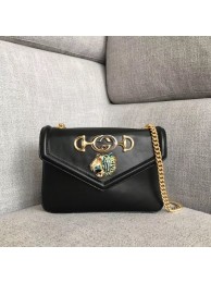 Gucci Rajah small shoulder bag 537243 black HY22176EW67