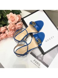 Gucci Sandals Shoes 1CM 7CM 10CM Heels GG6326 Blue HY4344yC28