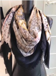 Gucci Scarf G2580 Black HY16403hI90