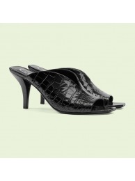 Gucci Shoes GUS00089 Heel 7.5CM Shoes HY12160dV68