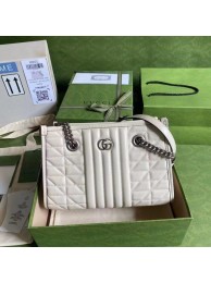 Gucci small leather shoulder bag 681483 white HY26393pA42