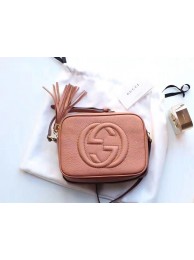 Gucci Soho Calfskin Leather Disco Bag 308364 Rose Beige HY9281ea89