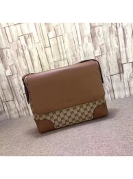 Gucci Techno Canvas Messenger Bag 353401 Brown HY8934Rc99