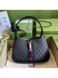 Gucci The Hacker Project small Jackie 1961 bag 636706 black HY4841CI68