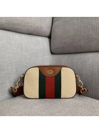Gucci Vintage canvas shoulder bag 575073 Camel HY9811Va47