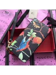 Gucci Wrist Wallet Calfskin Leather 410109 Black HY9978lq41