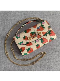 Gucci Zumi Strawberry print bag 572375 HY15298Nw52