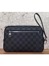 High Imitation Louis Vuitton Damier Graphite Canvas KASAI CLUTCH N41664 HY26227bg96