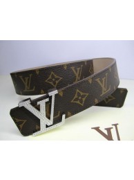 High Imitation Louis Vuitton Monogram Canvas Belt LV2050 Silver HY22942bg96