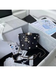 High Quality Chanel mini drawstring bag AS2518 black HY23411pR54