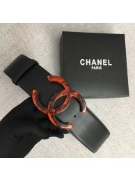 High Quality Imitation Chanel Wide leather belt with 53 mm CC4266 black HY11701Vu82