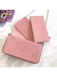 High Quality Imitation Louis Vuitton Monogram Empreinte POCHETTE FeLICIE M64064 Pink HY11336Vu82