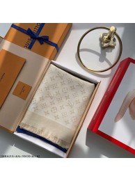 High Quality Louis Vuitton MONACO SQUARE Monogram flower pattern silk M71151 off-white HY7716pR54