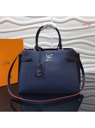 High Quality Louis Vuitton original LOCKME DAY M53730 Marine Rouge HY6621pR54