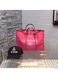 High Quality Replica Chanel Large Canvas Tote Shopping Bag CNA1679 Pink HY6759aR54
