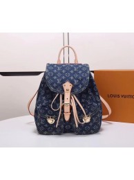 High Quality Replica Louis Vuitton Denim Backpack M44460 blue HY17344aR54