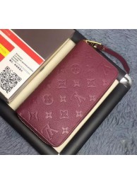High Quality Replica Louis Vuitton Monogram Empreinte ZIPPY WALLET M60571 Purple HY13329aR54