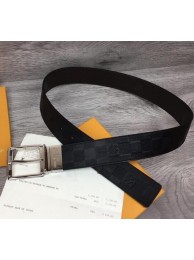High Quality Replica Louis Vuitton Original Calf Leather Belt 2569 black HY22819aR54