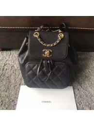 Hot Chanel Original Calfskin Leather Backpack CHA2589 Black HY26109io40