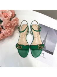 Hot Gucci Leather Double G sandal GG1533BL-6 HY21216Nm85