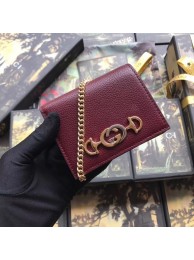 Hot Gucci Zumi Card Holder 570660 Bordeaux HY24185cT87