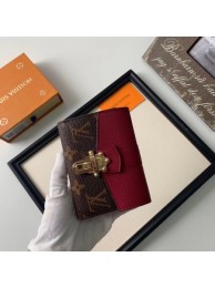 Hot Louis Vuitton CHERRYWOOD Wallet M64449 purplish HY9585cT87