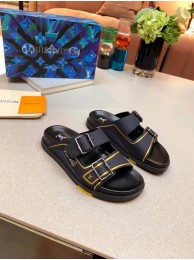 Hot Louis Vuitton Mens slippers 19105-2 HY18296Nm85