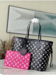 Hot Louis Vuitton NEVERFULL MM M46103 Black HY22676Nm85