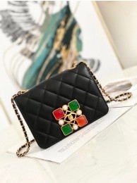 Hot Replica Chanel flap bag AS2259 Black & red HY10639wR89