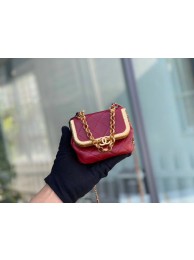 Hot Replica Chanel Original mini Magnet buckle bag AS1885 red HY16114wR89