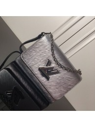 Hot Replica Louis Vuitton Epi Leather TWIST MM M50280 Silver HY14654wR89