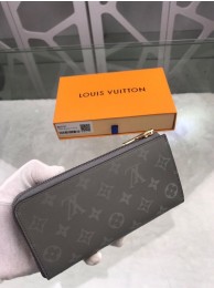 Hot Replica Louis Vuitton Monogram Titanium Cosmos Canvas Mens ZIPPY WALLET M63237 Gray HY27064wR89