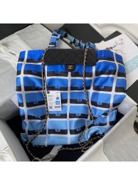 Imitation 1:1 Chanel SHOPPING BAG AP2095 blue HY16553LT32