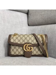 Imitation 1:1 Gucci Ophidia GG Supreme small shoulder bag 443497 brown HY11078LT32