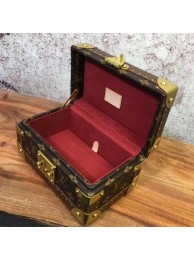 Imitation 1:1 Louis Vuitton Mini Monogram Canvas Treasure Box 40665 Marroon HY6333LT32
