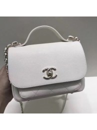 Imitation AAA Chanel Classic Flap Bag Original Leather CHA3269 White HY6788RP55