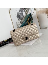 Imitation AAA Chanel Flap Lambskin Shoulder Bag 1112 gold HY9868kf15