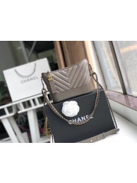 Imitation AAA Chanel gabrielle small hobo bag A91810 grey HY5853kf15