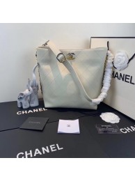 Imitation AAA Chanel hobo handbag AS0414 white HY19928RP55